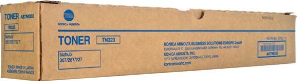 Konica Minolta TN-323 Black Originál (A87M050)