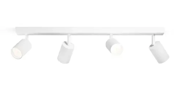 Philips Wyatt 4x5W biela / LED bodové svietidlo / GU10 / IP20 (SKL000532613)