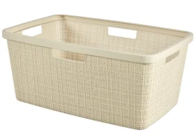 Curver Jute Kôš na bielizeň 46 l béžová (245980)