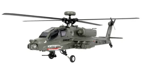 AMEWI RC helikoptéra Apache AH-64D zelená