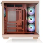 Thermaltake View 380 XL TG ARGB hnedá / ATX / 2x USB-A 3.2 / 1x USB-C / 4x120mm / bez zdroja / priehľadná bočnica (CA-11E-00MGWN-00)