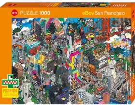 HEYE Puzzle Pixorama: Sanfranciské pátranie