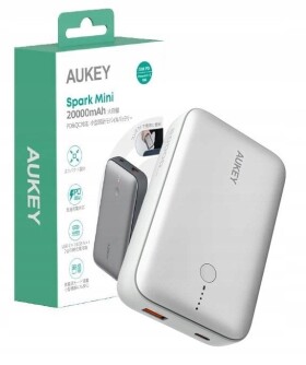 SBS Mobile Aukey Powerbank Spark Mini 20000mAh 20W USB-C/USB-A weiß