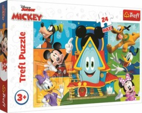 Trefl - Puzzle - Mickeyho klbko: Mickey Mouse a kamaráti MAXI