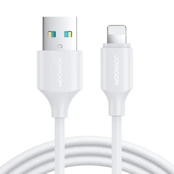 Joyroom Long-Lasting Series A9 Nabíjací kábel USB-A (M) - Lightning (M) 2.4A 1m biela (6956116735098)