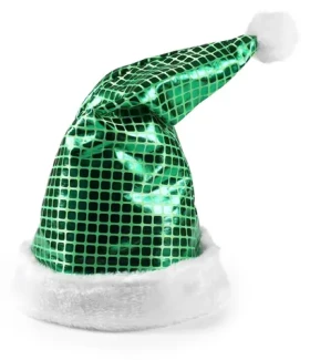 Rappa Vianočná čiapka zelená 43 cm