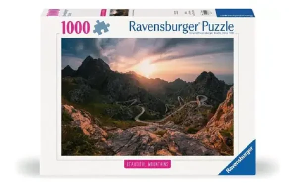 Ravensburger Dych vyrážajúce hory: Pohorie Serra de Tramuntana - Malorka