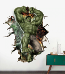 Veselá Stena Samolepka Silný Hulk z Avengers