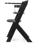 KINDERKRAFT SELECT Stolička jedálenská Enock Black, Premium