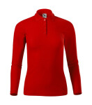 Polokošeľa Pique Polo LS červená 2XL