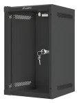 Lanberg WF10-2309-10B čierna / Nástenná skriňa / 10" / 9U / 280x310 mm / nosnosť 20 kg (WF10-2309-10B)