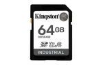 Kingston Industrial pSLC SDXC 64GB / UHS-I V30 / U3 / A1 / Class 10 / Odolná (SDIT/64GB)