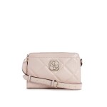 GUESS kabelka Dilla Convertible Girlfriend Crossbody blush Ružová