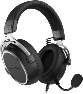 Hator ESH05 Hypergang 3 čierna / Herné slúchadlá s mikrofónom / USB-A/USB-C / 32 Ohm (ESH05)