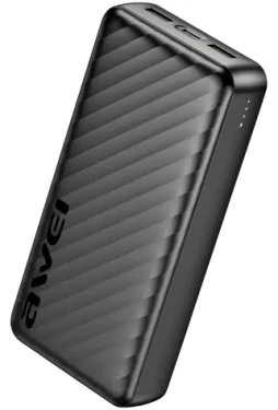 Awei P6K Pre čierna / Powerbanka / 20000 mAh / 2x USB-A / USB-C (P6K Pro)