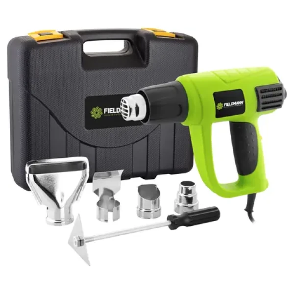 Fieldmann FDHP 202001-E / Teplovzdušná pištoľ / 2000W / 50 - 450C a 60 - 600C (50003677)