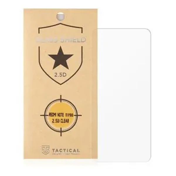 Tactical Glass Shield 2.5D sklo pre Xiaomi Redmi Note 11 Pro 5G amp; 11 Pro+ 5G číra (8596311170843)