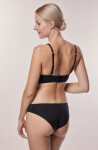 Mefemi Amelia push-up podprsenka s kosticami Čierna černá 65F