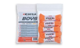 Šnúrky Cofra BOYS Farba: Oranžová, Dĺžka: 110 cm