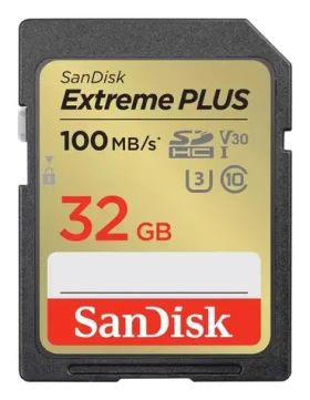 SanDisk Extreme PLUS / Pamäťová karta SD / 32 GB (SDSDXWT-032G-GNCI2)