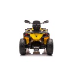 Mamido Detská elektrická štvorkolka Can-Am Outlander ATV žltá