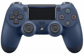 Dualshock 4 V.2 Controller Midnight Blue (Sony PlayStation 4) / modrá (PS719874263)