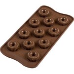 3D silikónová forma na čokoládu – Crown spiral - Silikomart - Silikomart