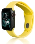 Beline Silicone Collection žltý / Remienok pre Apple Watch / Silikónový / 38/40/41 mm