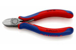 Knipex 76 22 125 76 22 125 pre elektroniku a jemnú mechaniku bočné štiepacie kliešte bez fazety 125 mm