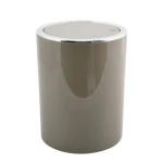 MSV KAMAKA výklopný odpadkový kôš 6 L šedohnedý / plast (3700703939566)