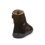Detské zimné barefoot topánky TEX WOOL GROW Black, Froddo, G3160234-4, čierna - 32