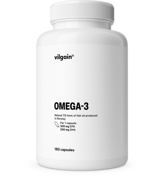 Vilgain Omega-3 – 25 mm 180 kapsúl