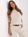 Jumper MI SW 2913.99 svetlo béžový jedna velikost
