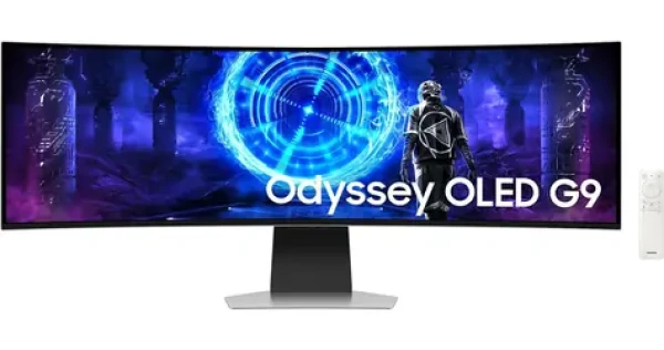 49" Samsung Odyssey G9 OLED SMART LS49DG950SUXEN strieborná / Monitor / OLED / 5120 x 1440 / 32:9 / 240 Hz / HDMI DP (LS49DG950SUXEN)