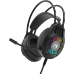 Marvo H8326 čierna / slúchadlá s mikrofónom / 3.5mm jack / podsvietenie / kábel 1.8m (H8326)