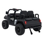 Mamido Detské elektrické autíčko Buggy Champion 24V štvormiestne čierne