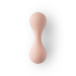 Mushie silikónová hrkálka, Blush