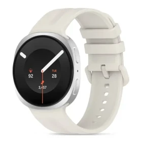 Tech-Protect Silicone Evo Strap béžová / Remienok / pre Samsung Galaxy Watch 40/44/46 mm / Silikón