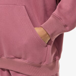 Mikina adidas Essentials Oversized Fleece Hoodie Quiet Crimson XS