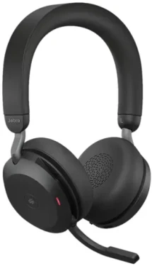 Jabra Evolve2 75 MS USB-A čierna / bezdrôtové slúchadlá / mikrofón / ANC / USB-A (nabíjanie) / USB adaptér + Bluetooth (27599-999-999)