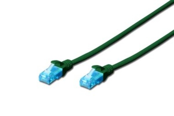 DIGITUS Ecoline Patch Cable zelený 5m / UTP / CAT 5e / AWG 26:7 (DK-1512-050/G)