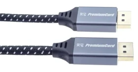 PremiumCord DisplayPort 1.4 kábel čierna / Video kábel / MM / 8K 60Hz / pozlátené konektory / 3 m (kport10-03)