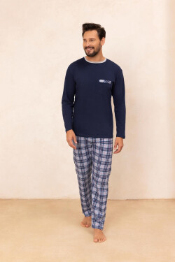 Regina 488 long/r M-XL Z25/26 pánske pyžamo Béžová M