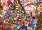GIBSONS Puzzle Navštívte Santu