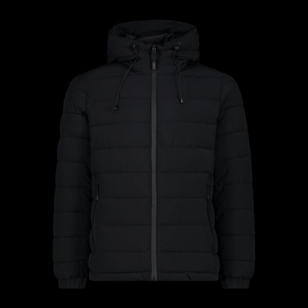 Pánska zimná športová bunda CMP s kapucňou čierna (34K0167/U901) 52