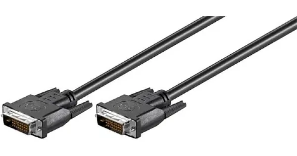 MicroConnect Kábel DVI-D (24+1) Dual Link 5m čierna (MONCC5)