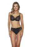 Dámska podprsenka Yasemin 2104 Black - AVA 60G černá s tělovou
