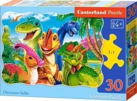 Castorland Dinosaurie selfie