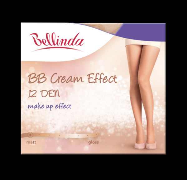 BB cream pančuchy s make up efektom BB CREAM 12 DEN - Bellinda - almond L