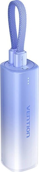 Vention Powerbank 5000mAh Vention FHWL0 20W + kabel USB-C do lightning (Modrý)